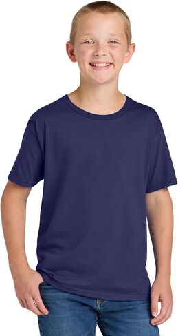 Jerzees Classics Youth Cotton T-Shirt 363y-Ash-L in Kuwait