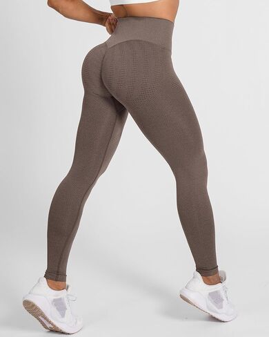 Women's Workout Leggings High Waisted Tummy Control Scrunch Butt Lifting No Front Seam Gym Leggings in Saudi Arabia