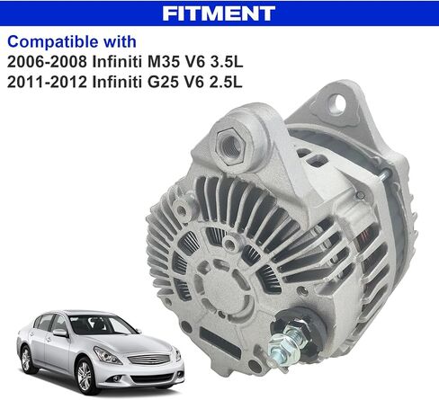21689 Alternator 120A Compatible with 2020-2022 Nissan Versa 1.6L 2020-2023 Nissan Kicks 1.6L Replacement 23100-5RA2B in Saudi Arabia