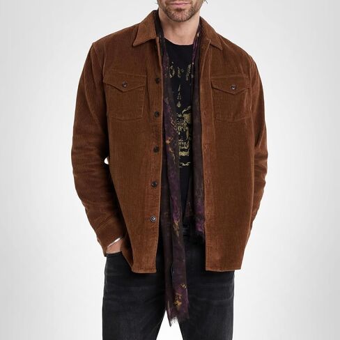 John Varvatos Men's Bauer Overshirt in Saudi Arabia