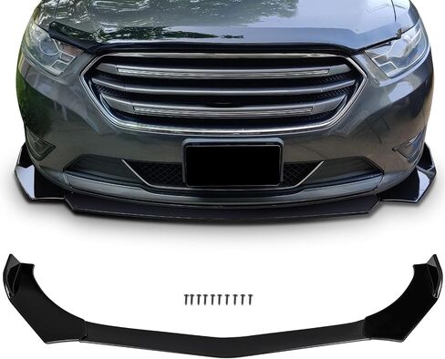 SCITOO Glossy Black Front Bumper Lip Fits for 2021 for Toyota for Camry for TRD SE XSE Sport Model PP Front Lip Spoiler in Saudi Arabia