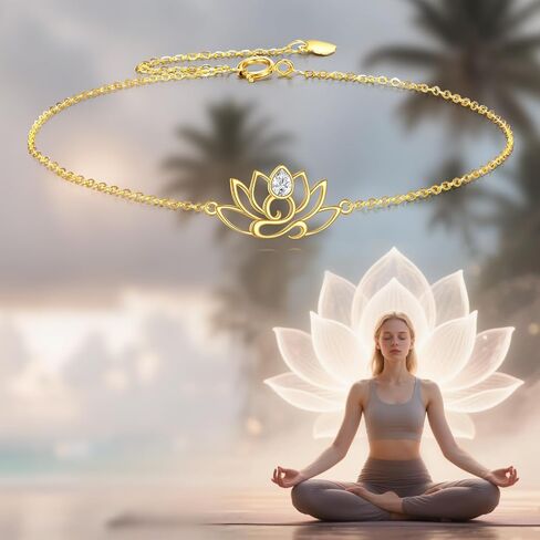 DOVRAN 14K Solid Gold Sunflower Bracelet for women Real Yellow Gold You are My Sunshine Bracelet Flower Jewelry Christmas Birthday Gifts for Wife Mom in Saudi Arabia