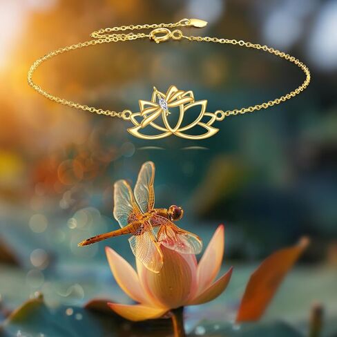 Dovran 14K سوار عباد الشمس الصلب للنساء للنساء الذهب الأصفر الحقيقي أنت سوار أشعة الشمس المجوهرات مجوهرات عيد ميلاد عيد الميلاد للزوجة أمي in Kuwait