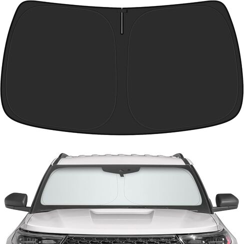 Car Windshield Sun Shade for Lexus RX 2016-2022 Accessories (OEM Design) Reflective Foldable Heat Insulation Sunshade for Ultimate Protection in Kuwait