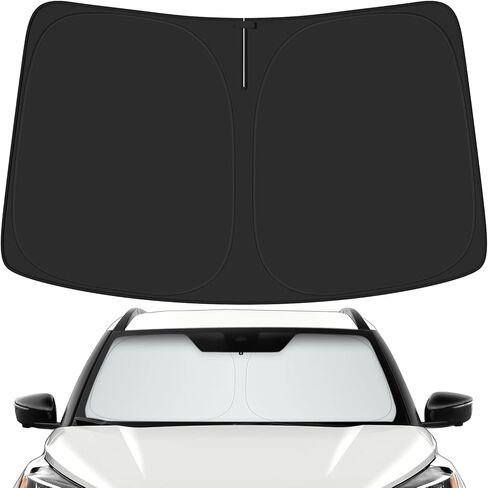 Car Windshield Sun Shade for Lexus RX 2016-2022 Accessories (OEM Design) Reflective Foldable Heat Insulation Sunshade for Ultimate Protection in Kuwait