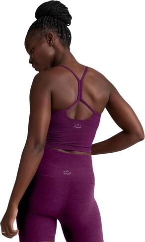 Beyond Yoga Spacedye Slim Racerback Cropped Tank Aubergine/Beet MD in Saudi Arabia