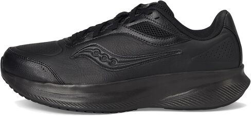 Saucony Men's Integrity Metro Sneaker, Triple Black, 11 in Saudi Arabia