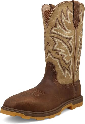 Twisted X Women's 11" UltraLite X Work Boot, Square Toe Nano Toe with UltraLite X in Saudi Arabia