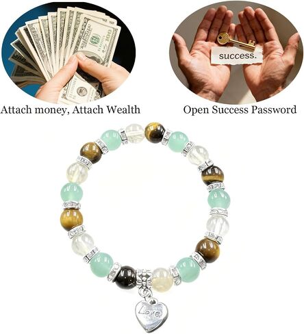 سوار Feng Shui Feng Shui Wealth & Luck Bracelet Bracelet Pracelet المجوهرات الهدايا الروحية للنساء 2025 in Kuwait