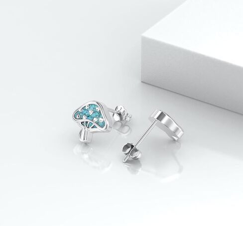 Women Cactus Earrings 925 Sterling Silver Green Opal Earrings Cactus Earrings Jewelry for Women in Saudi Arabia