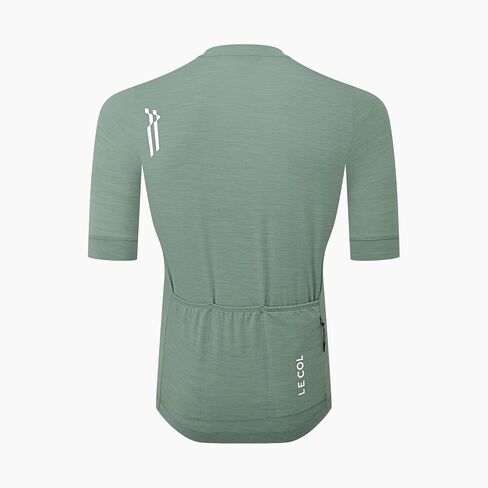 LE COL ARC Men's Merino Cycling Jersey | Italian Merino Blend Jersey | Temperature Regulating, Fast Wicking, Quick Dry |S-XL in Kuwait