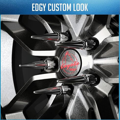 إكسسوارات العجلات أجزاء 20 PCS M14x1.5 14x1.5 Thread Spike Spline 4.40 "LUNG LUG NUTS CAMO 7/8" و 13/16 " in Saudi Arabia