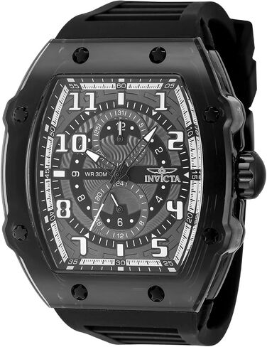 invicta Racing Men 48.5mm البلاستيك الذهب + أبيض أبيض + رمادي DIAL VH61 QUARTZ in Kuwait