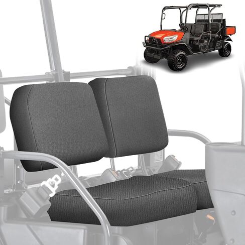 يتوافق أغطية المقعد الأمامي والخلفي مع 2015-2021 Kubota RTV X1140 ، النسيج المحبوك الثقيل ، بدون مقاومة للماء in Kuwait
