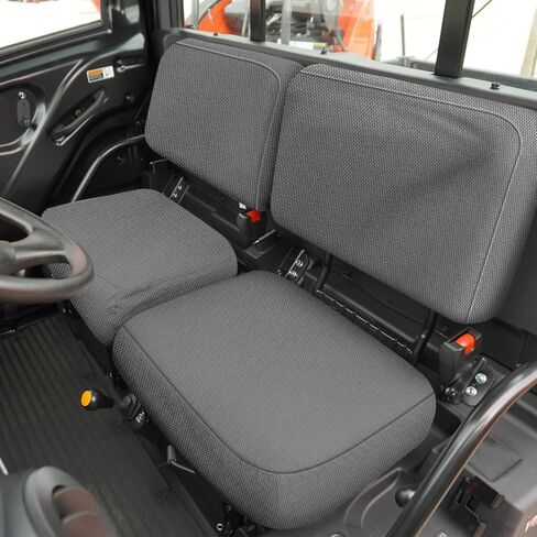 يتوافق أغطية المقعد الأمامي والخلفي مع 2015-2021 Kubota RTV X1140 ، النسيج المحبوك الثقيل ، بدون مقاومة للماء in Kuwait