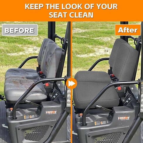 يتوافق أغطية المقعد الأمامي والخلفي مع 2015-2021 Kubota RTV X1140 ، النسيج المحبوك الثقيل ، بدون مقاومة للماء in Kuwait