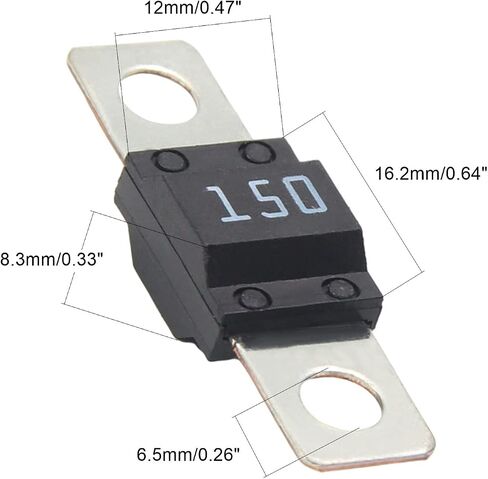 AMI/Midi Fuse 125A High Current Fuse Bolt-on Fuse 125 Amp for Cars, Trucks, Construction Vehicles, Buses, Caravans in Saudi Arabia