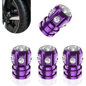 4 PCS CAPS صمام الإطارات ، وقبعات جذع صمام الإطارات ، وملحقات سيارة بلينغ مقاومة للغبار ، وقبعات إطارات سيارات الألومنيوم الشاملة للسيارات والشاحنات وسيارات الدفع الرباعي والدراجات النارية (أسود) in Saudi Arabia