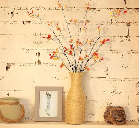 Ferial 4pcs الخضراء الاصطناعية ينبع النباتات فو فو الأوكالبتوس فروع ficus الاصطناعية لمحشو المزهرية مزيفة Ficus Twig Plants 38.2 "لحضور مكتب مكتب حفل الزفاف المركزية in Kuwait