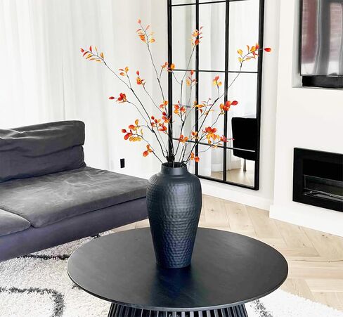 Ferial 4pcs الخضراء الاصطناعية ينبع النباتات فو فو الأوكالبتوس فروع ficus الاصطناعية لمحشو المزهرية مزيفة Ficus Twig Plants 38.2 "لحضور مكتب مكتب حفل الزفاف المركزية in Kuwait