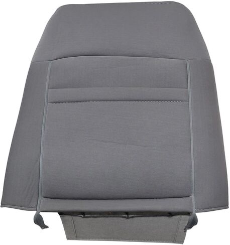 NLQR Driver and Passenger Side Bottom & Top Back Replacement Seat Covers Cloth Steel Gary Compatible with Ford F150 2011 2012 2013 2014 in Saudi Arabia