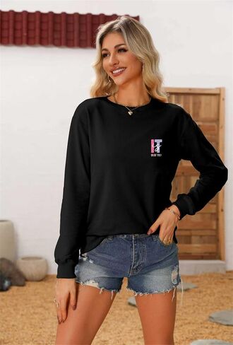 Teacher Sweatshirt for Women It's Okay to Make Mistakes Graphic Tees Mental Health Tops Long Sleeve Pullover in Saudi Arabia