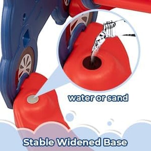 NYEEKOY 4 in 1 Toddler Swing Set and Toddler Slide for Toddlers 1-3 in Saudi Arabia