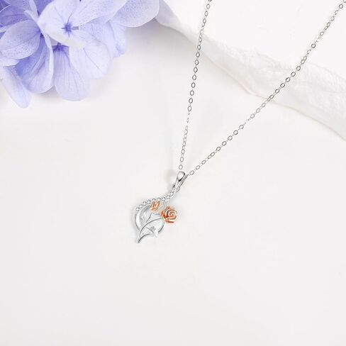Palm Tree Necklace Sterling Silver 925 Blue Coconut Tree Pendant Necklace Palm Jewelry Beach Summer Gifts For Women Female Lover in Saudi Arabia