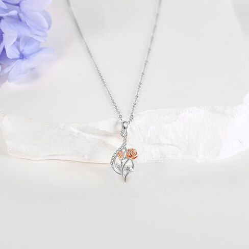 Palm Tree Necklace Sterling Silver 925 Blue Coconut Tree Pendant Necklace Palm Jewelry Beach Summer Gifts For Women Female Lover in Saudi Arabia