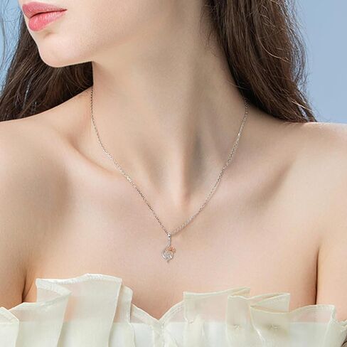 Palm Tree Necklace Sterling Silver 925 Blue Coconut Tree Pendant Necklace Palm Jewelry Beach Summer Gifts For Women Female Lover in Saudi Arabia