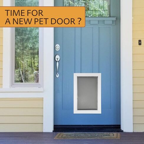 رفرف باب الكلب البديل الكبير متوافق مع مقاييس PetSafe 16 7/8 "× 10 1/8" PAC11-11039 in Kuwait