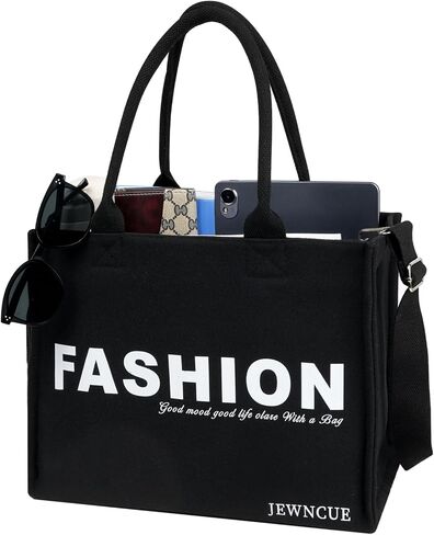 Tote Bag for Women, Fashionable Lightweight Spacious Canvas Tote Bag, Beach Bags for Women, Birthday gift bag in Saudi Arabia