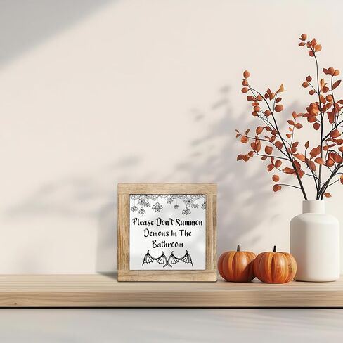 Football Fall Decor Signs, Fall Family Football Sign, Home Decor for Front Door Shelf, Wood Block Box Plaque for Living Room, Wooden Decorative Table Sign, Housewarming Decors 5.9X5.9X0.7inches in Kuwait