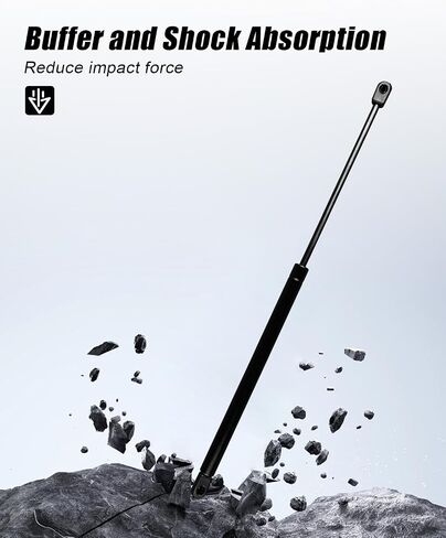 2 PCS دعم رفع النافذة الأمامية 7043889 ملاءمة ل Polaris Ranger 2013-2025 ، Strut Gas Gas Strut استبدال 2207158 C16-32076 in Kuwait