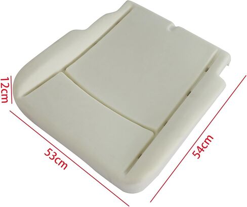 GXARTS Driver Side Bottom Replacement Microfiber Leather Seat Cover and Foam Cushion Pad Compatible with Dodge Ram 1500 2500 3500 4500 5500 Laramie 2009 2010 2011 2012 in Saudi Arabia