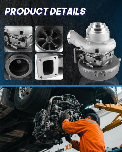 848212-5002S Turbo Turbocharger لـ Chevy Silverado GMC Sierra 2500 3500 6.6L 11-16 استبدال OE# 848212-0002 12642314 12642129 GT3788VA 800799-0003 ، 800799-5003 in Saudi Arabia