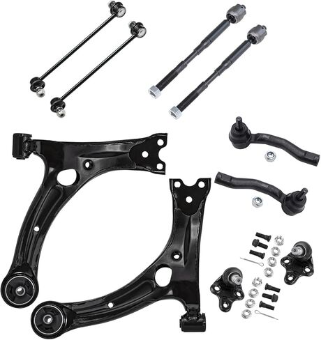 Front Suspension Lower Left Right Control Arm Assembly Compatible with 2003-2013 Toyota Matrix Corolla, 2000-2005 Celica 2003-2008 Pontiac Vibe K640360 K640361 in Saudi Arabia