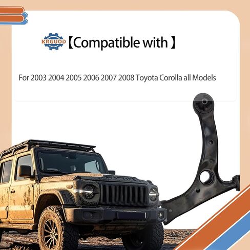 Front Suspension Lower Left Right Control Arm Assembly Compatible with 2003-2013 Toyota Matrix Corolla, 2000-2005 Celica 2003-2008 Pontiac Vibe K640360 K640361 in Saudi Arabia