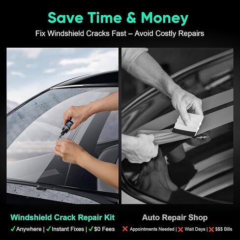 Windshield Crack Repair Kit 4 in Saudi Arabia