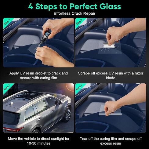 Windshield Crack Repair Kit 4 in Saudi Arabia