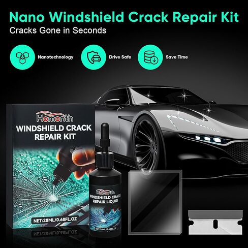 Windshield Crack Repair Kit 4 in Saudi Arabia
