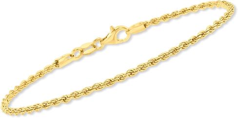 Ross-Simons Italian 18kt الذهب على مجموعة المجوهرات الاسترليني: 5 أساور سلسلة in Saudi Arabia