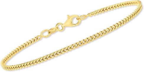 Ross-Simons Italian 18kt الذهب على مجموعة المجوهرات الاسترليني: 5 أساور سلسلة in Saudi Arabia