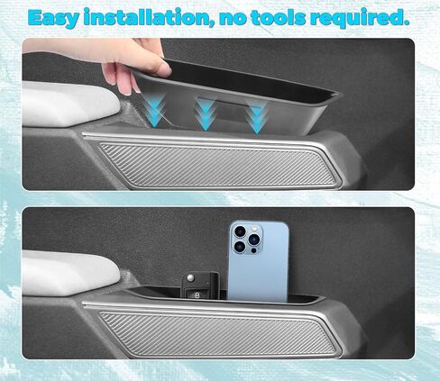 GZSH 2025 Upgrade Center Console Organizer fit for 2025 Ford Bronco 4 Door Full Size Ford Bronco Center Console Storage for Ford Bronco 2025 Storage Accessories |Easy to Install||Not for Sport Model| in Kuwait