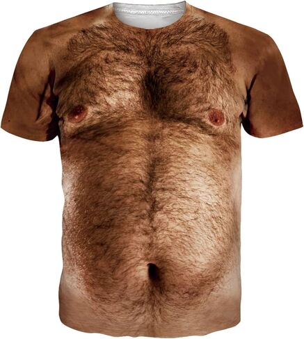 صدر مشعر من المعجبين للقمصان الرجالية رسومات مضحكة طاقم طاقم القمصان قصيرة الأكمام in Kuwait