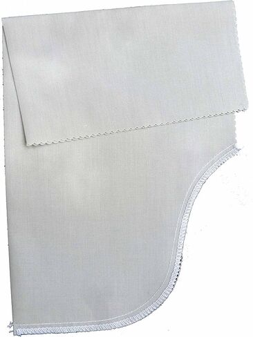-Dimecrafts Sew-in Repair Side Pocket for Replacement of Trousers/Jeans 1-Count per Package (White) in Saudi Arabia