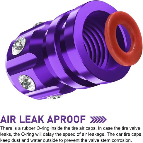 4 PCS CAPS صمام الإطارات ، وقبعات جذع صمام الإطارات ، وملحقات سيارة بلينغ مقاومة للغبار ، وقبعات إطارات سيارات الألومنيوم الشاملة للسيارات والشاحنات وسيارات الدفع الرباعي والدراجات النارية (أسود) in Saudi Arabia