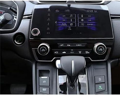 4pcs Aluminum Interior Console Trim Compatible with Honda CRV CR-V 2017 2018 2019 2020 2021 AC Air Conditioning Knob Start Stop Button Navigation Volume Knob Cover Trim (4Pcs Red) in Saudi Arabia