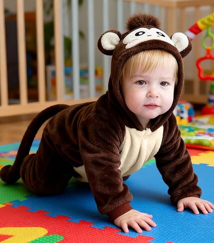 Seawhisper Halloween Animal Cosplay Costume for Kids Baby Onesie 12M-9 in Kuwait