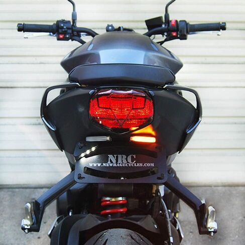 New Rage Cycles Fender Eliminator Compatible With Triumph Street Triple (2024 - Present) Tucked in Saudi Arabia